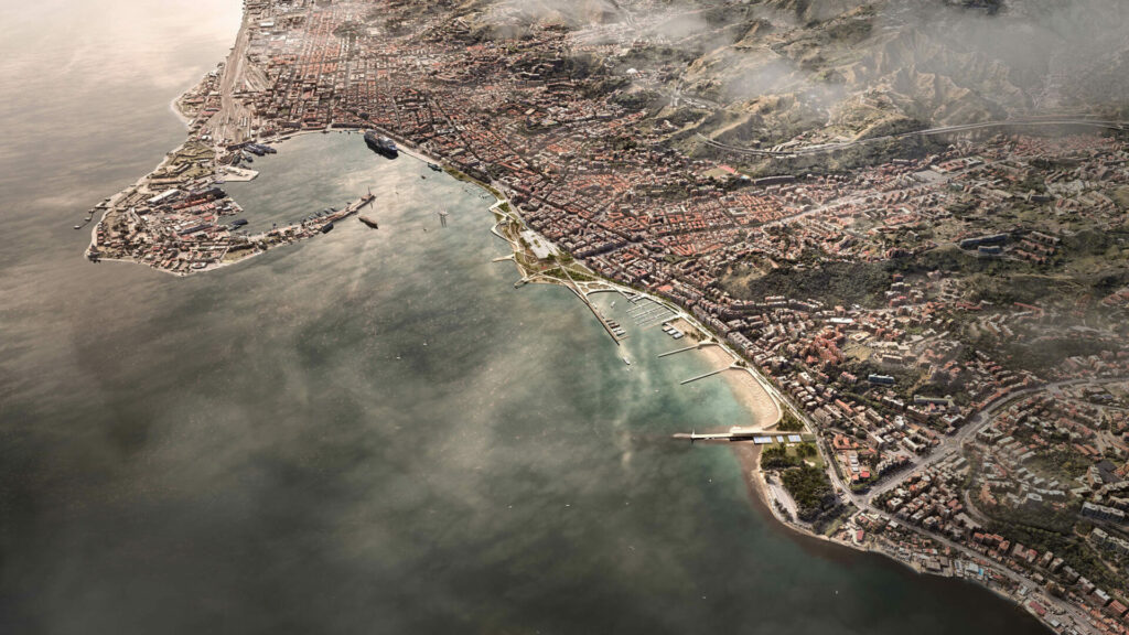 nuovo waterfront di Messina